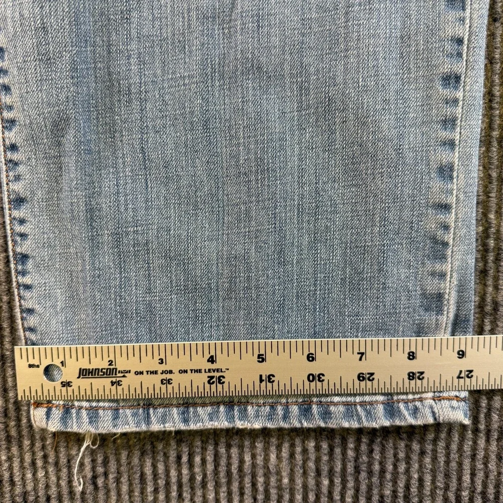 Calvin Klein Jeans Mens‎ 36x33 Light Wash 100% Cotton Denim Straight Fit
